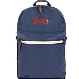 NWT  Property of... Archie Backpack Navy Blue brown